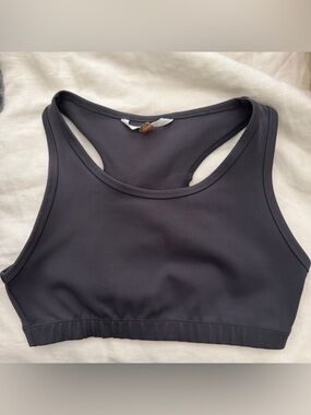 Theory 38 Dark Gray Racerback Sports Bralette
